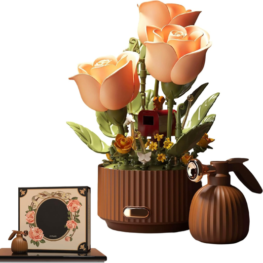 Kit Ramo De Rosas Con Floración Automática Para Construir