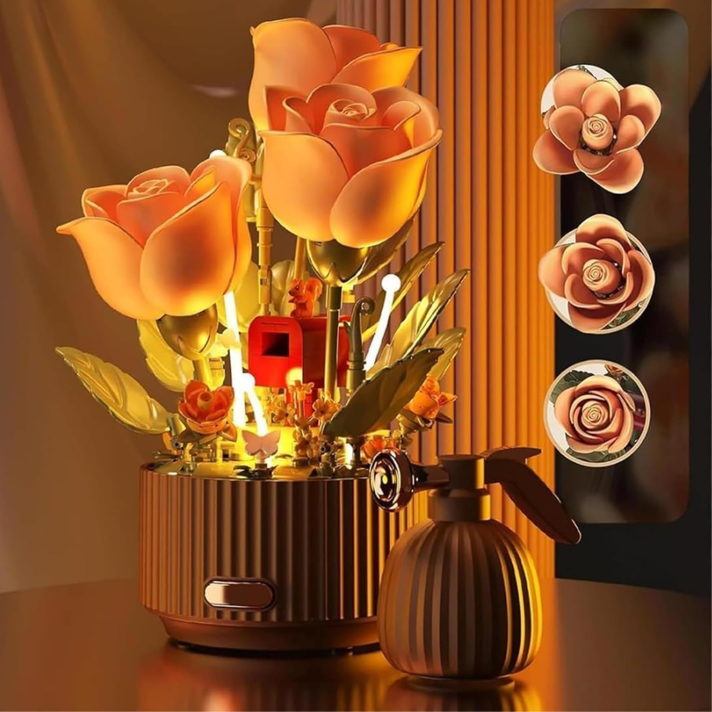 Kit Ramo De Rosas Con Floración Automática Para Construir